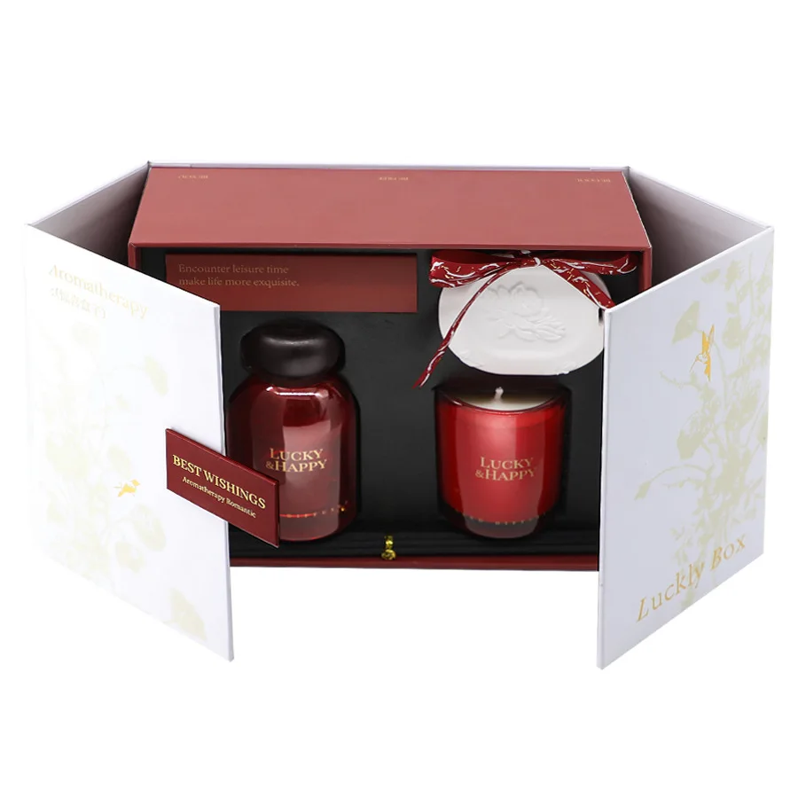 New Year Aromatherapy Candle Gift Set Indoor Aromatherapy Hanger Annual Meeting Handholding Gift