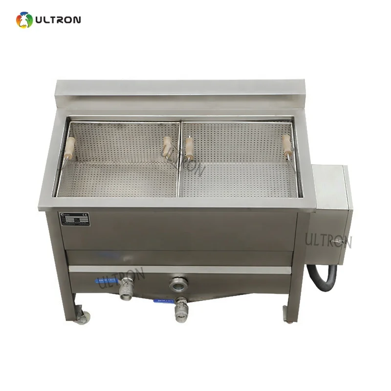 Professional CE Certificate freidora Kitchen Equipment Electric Gas Industrial Deep Fryer with 2 Tank