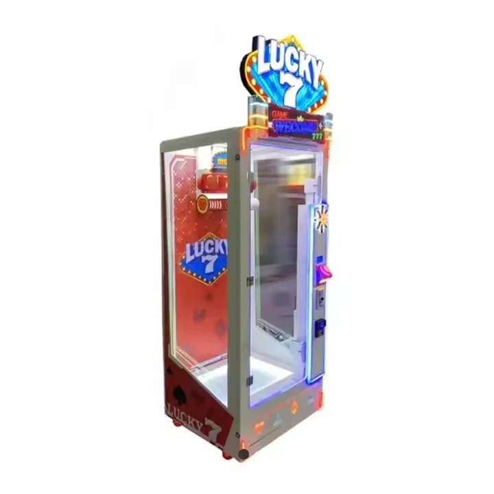 Premium Quality Game Center Kid Coin Operated Doll Prize Claw Cut Game Machine Toy Gift Lucky Cutting Gaming Vending Machine
