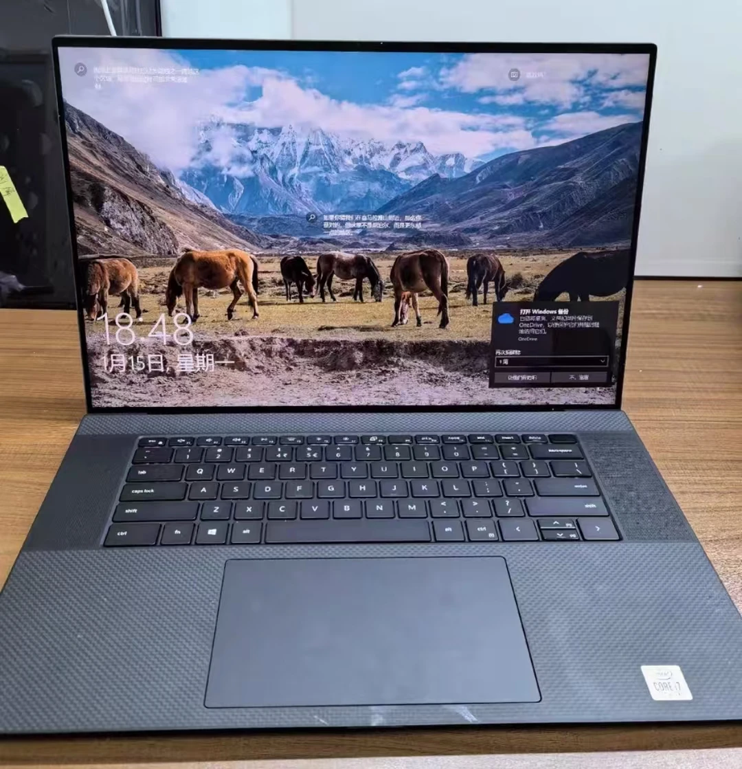 high performance business laptop 17.3 inch precision 9700 rtx2060 core i7 10th 4K touchscreen