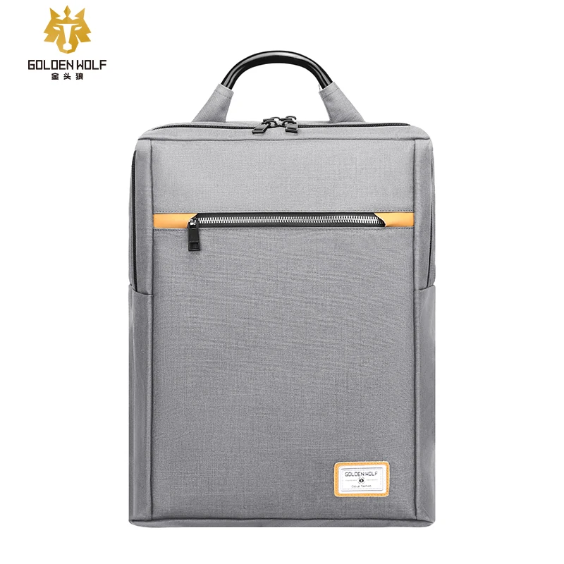 
Golden Wolf Mochilas 2020 Trending OEM ODM Factory Wholesale Waterproof Oxford Cheap Laptop Smart Bag Backpack For Men 