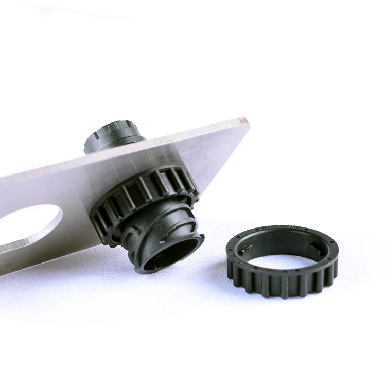 Wire harness cable connector plastic housing ring 965687-1 PBT+GF automotive electrical connectors