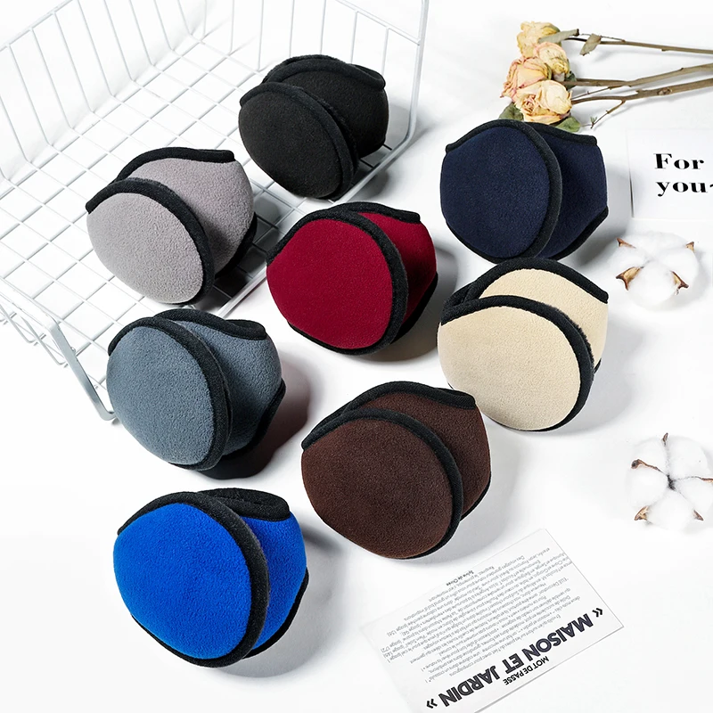 
Hot Sales Fleece Winter Ear muffs for Women and Men,Foldable Ear Warmer Soft Polar Fleece Earmuffs 