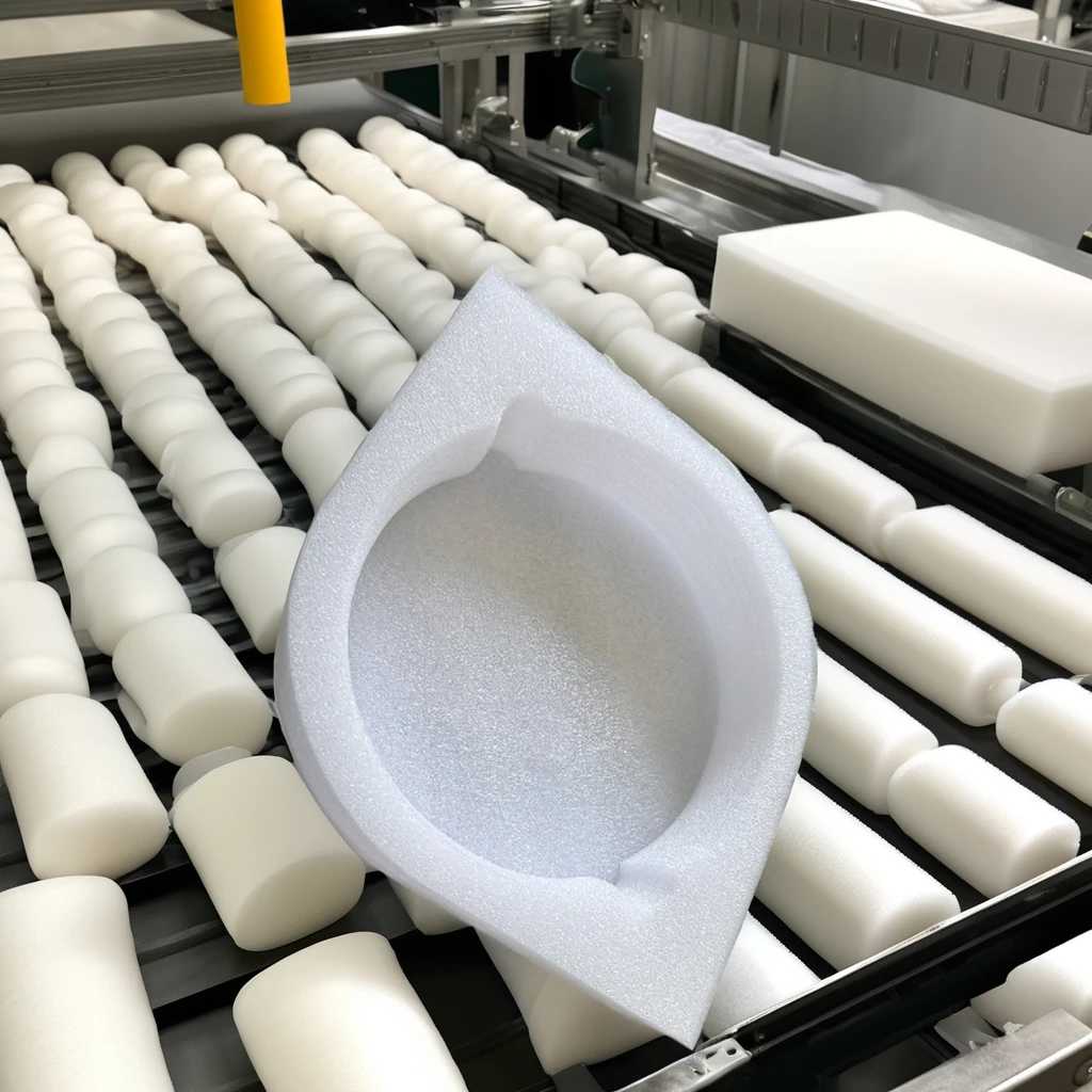 Custom High Density White Epe Foam Packaging Protection EPE Foam Inside Packaging Sponge
