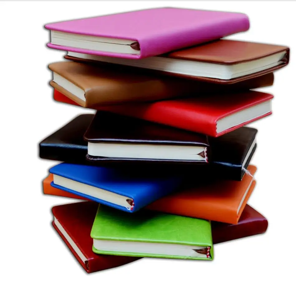 Custom Notebook A5 A6 A7 Laser PVC Organizer Loose Leaf Notebook with 6 Ring Binder softcover