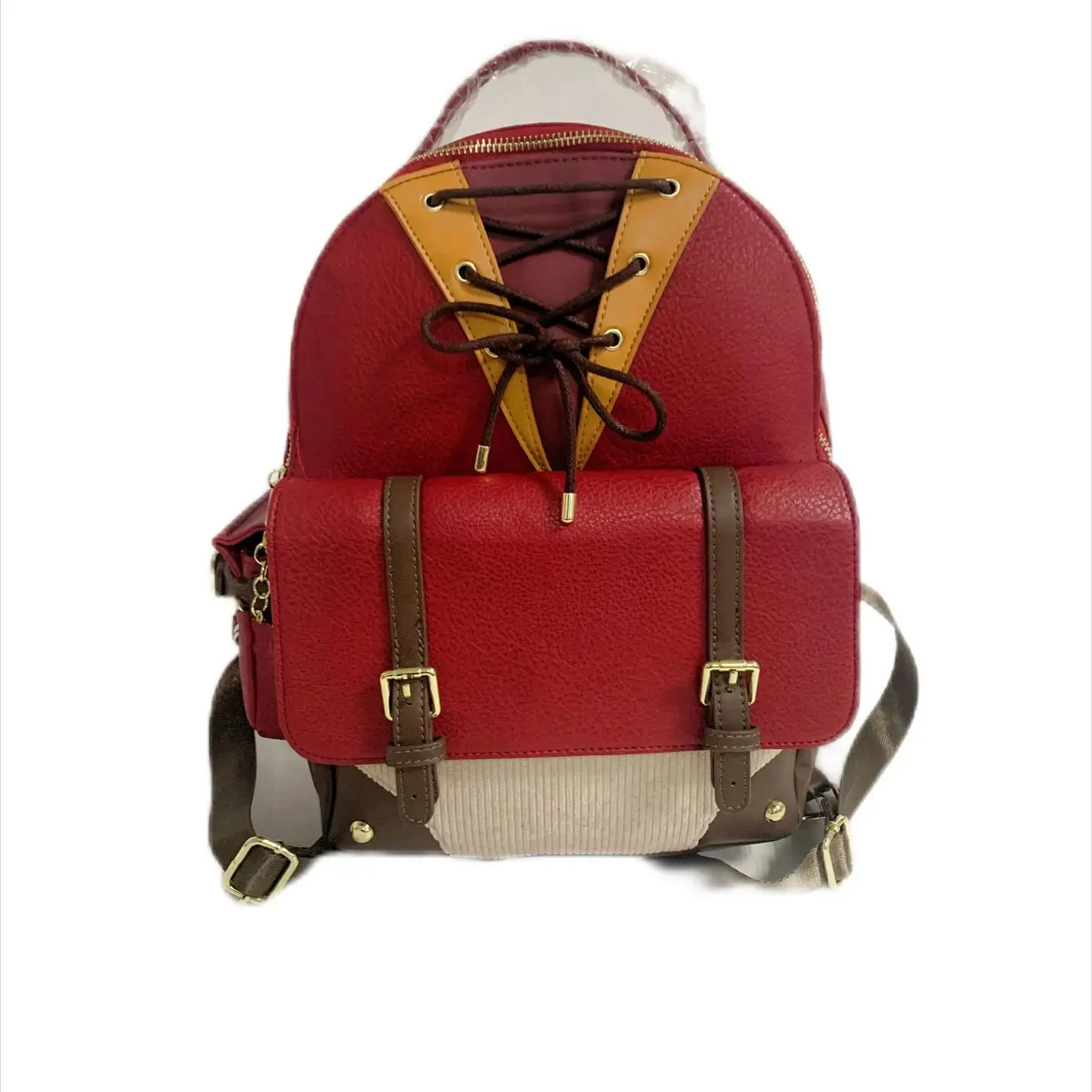 Harry Backpack Potter | Hogwarts School Rucksack | Gryffindorr Hufflepuff Ravenclaw Slytherin Kids Bookbag | Red