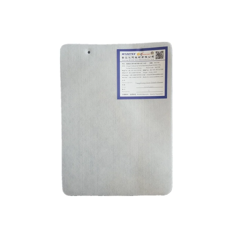 Cellulose Ping Pong Hot Melt Film for Shoes Making Material