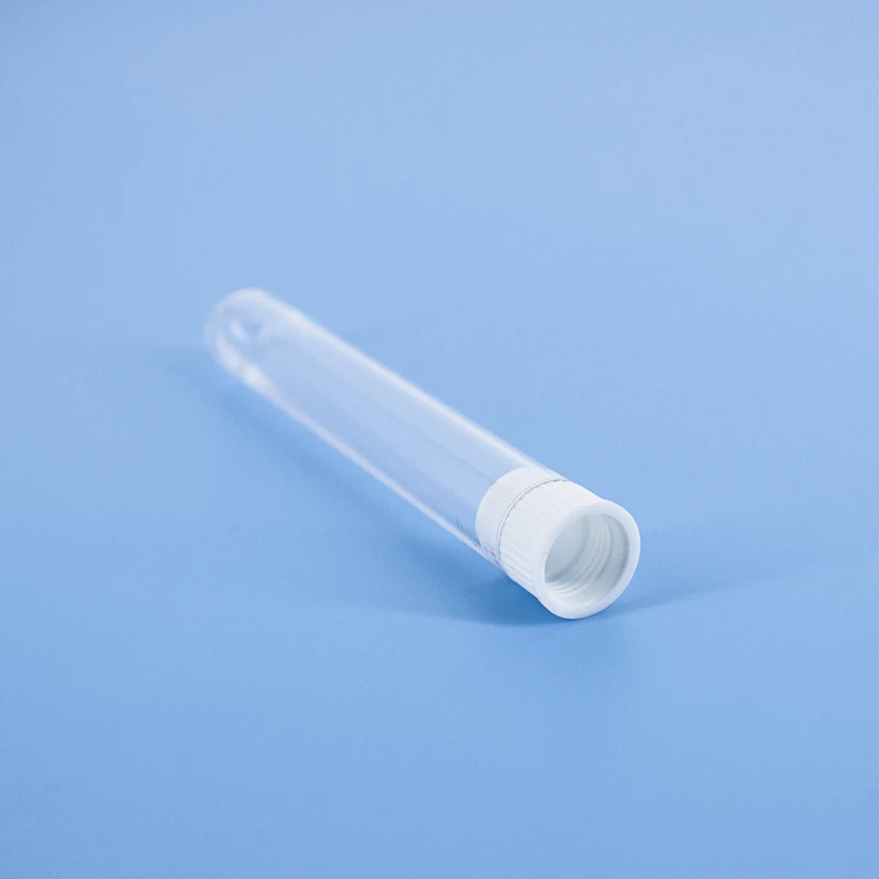Пластиковая Пробирка для лаборатории, различные размеры 10/12/13/15/18/20/25/30 мм, прозрачная стеклянная испытательная трубка, Круглая Плоская Нижняя трубка