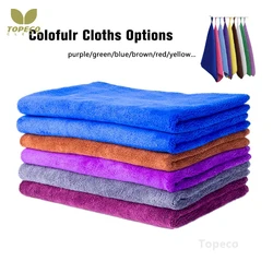 Topeco Microfiber Towels Multi Colors Multi Sizes For Cleansing Microfiber Towel 40x40 300gsm