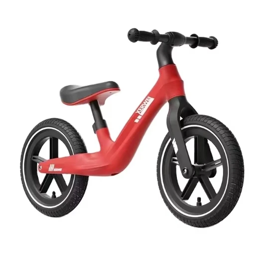 Brave Boys Gift Toddler Baby Reinforced Bikes Children Light Weight Rubber Running Bike Children Walking Balance Bicycle Bike