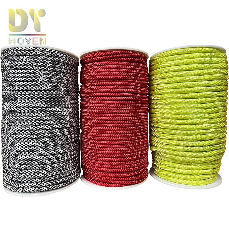 Nylon Poly Rope Flag Pole Polypropylene Clothes Line Camping Utility Good for Tie Pull Swing Climb Knot
