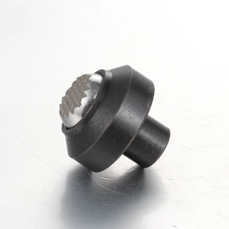 Top Quality Serrated end bolt Carbon steel black oxide ball hardness special thrust screw