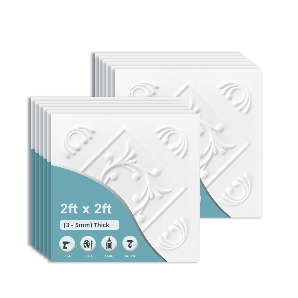 Wholesale PVC ceiling tiles composites white Black PVC ceilings 2x2 2x4 pvc ceiling interior decoration tiles bathroom