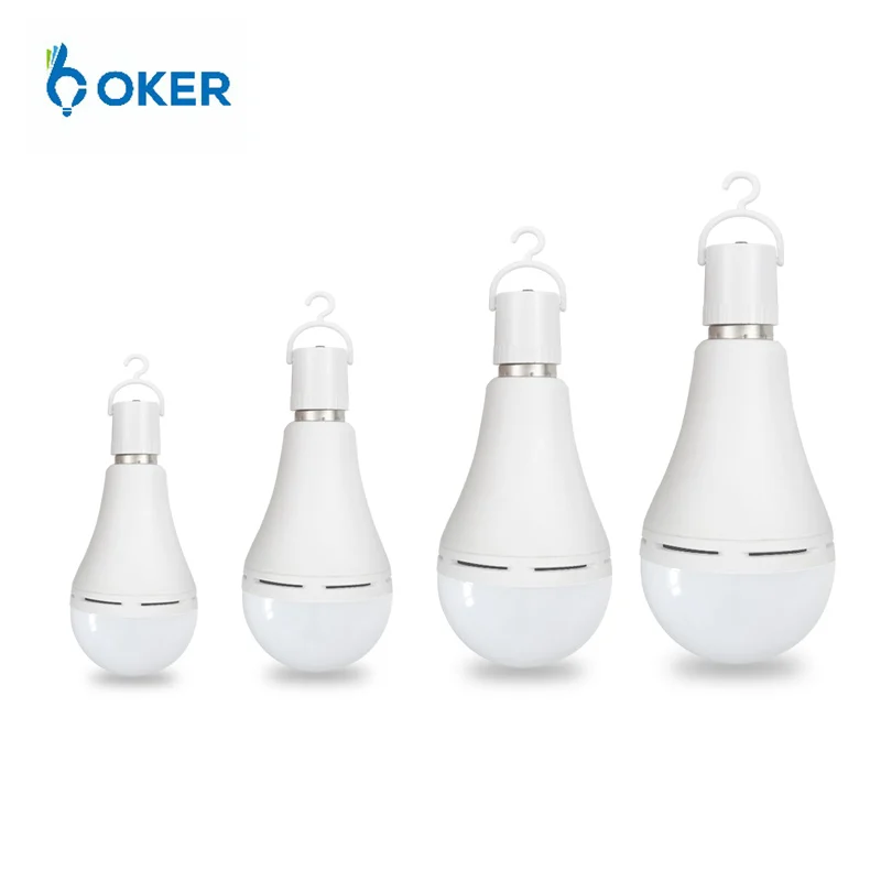 High quality E27 E27 7W 9W 12W 15W 18W 28W lithium battery led emergency light bulb for Power Outage Camping Garden