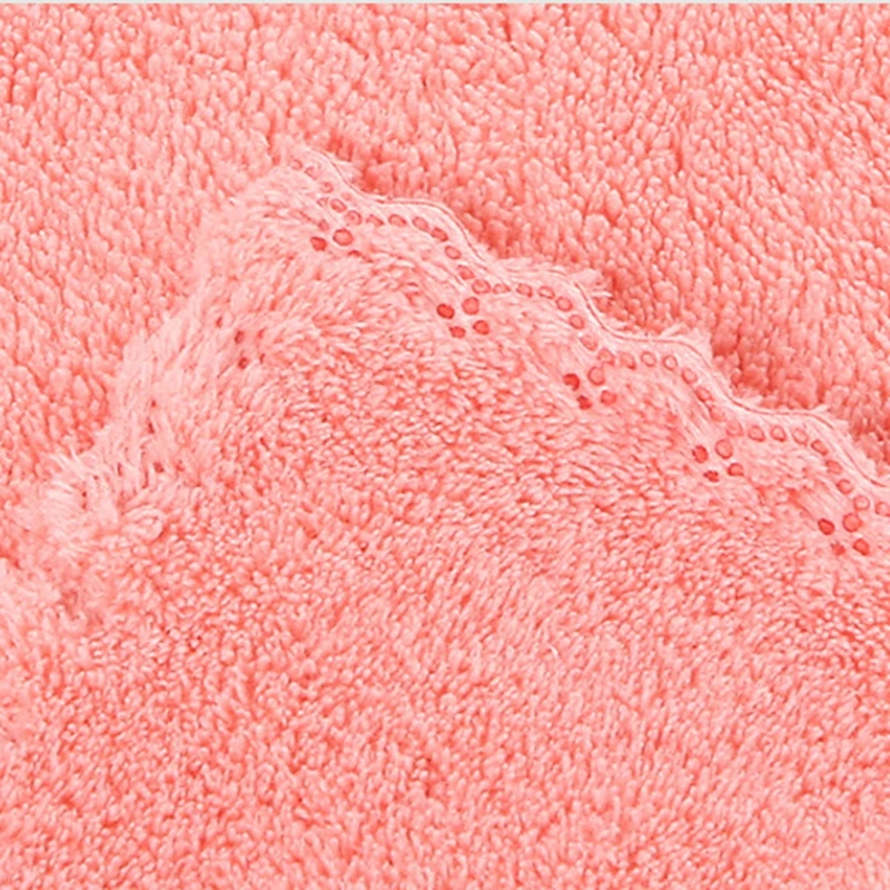 customized edgeless microfiber small coral fleece skin-friendly kids baby hand kids child face mini towel