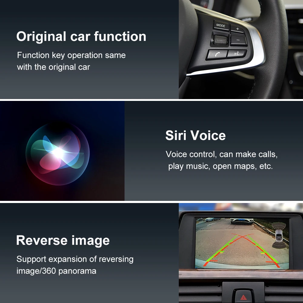 Plug and Play portable Universal carplay Wireless CarPlay Adapter Interface Smart Android Multimedia CarPlay AI Box monitor