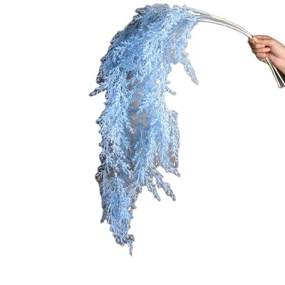 
Wedding ceiling floral simulation rice straw plastic rime hanging wall decorative flower wedding hall layout 