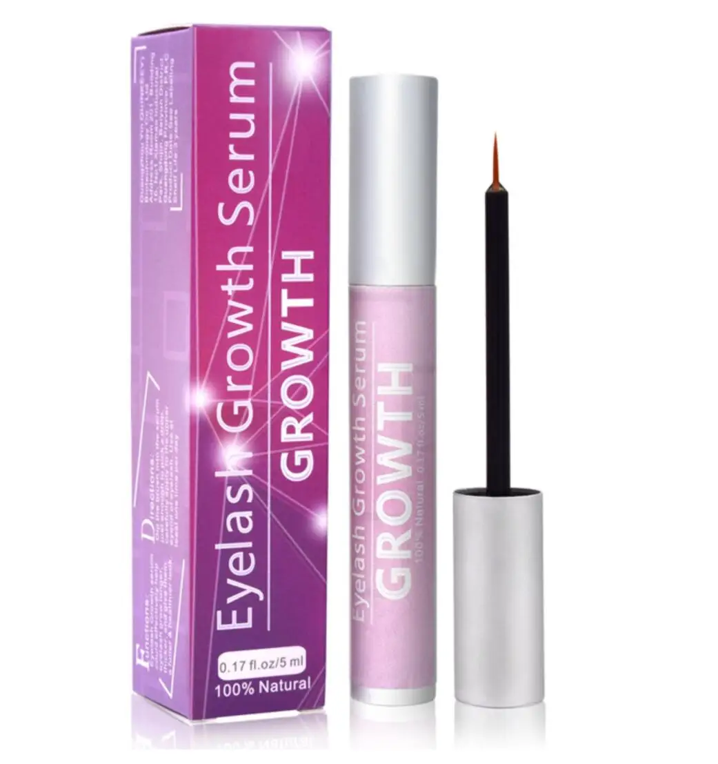 
Natural Extract Eyelash Growth Treatment Brow Serum with Biotin Unisex Organic Lash Enhancers Eyelash Growth Serum 