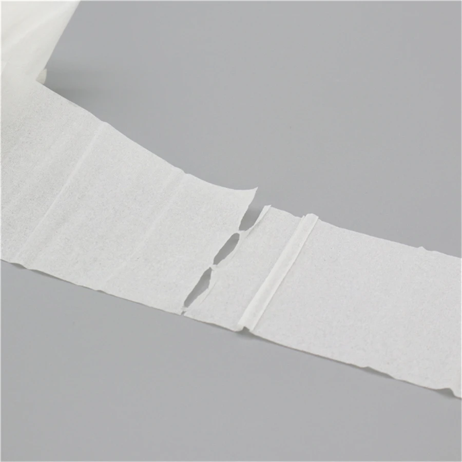 Barber Supplies Hairdressing Disposable Neck Paper Strips Roll For Barber Soft Salon Neck Tissue Stripe Custom