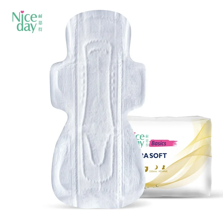 Гигиеническая прокладка хорошего качества длиной 330 см для японской Девушки