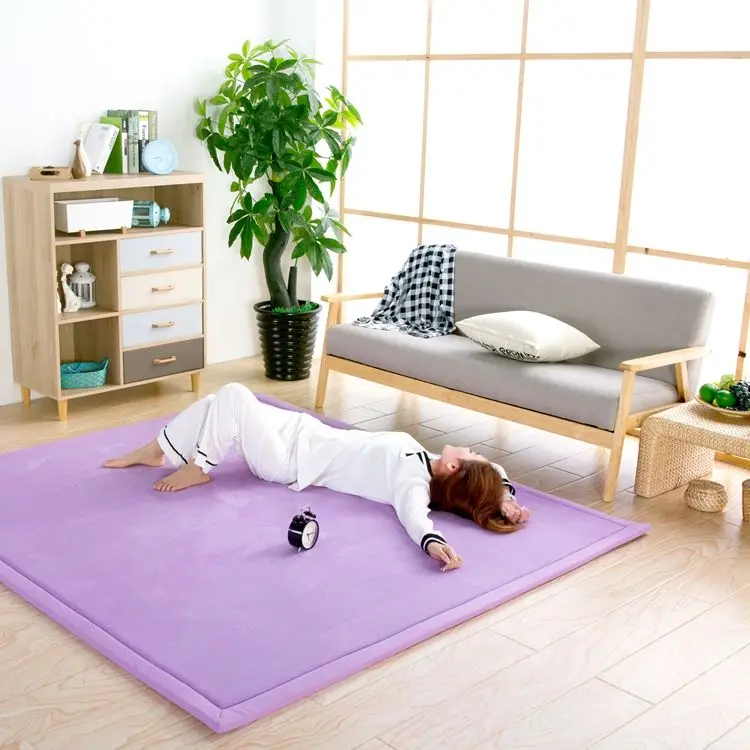 Matte Teppich fur Wohnzimmer Kinderspiel teppich Entspannen Sie sich Kinder Mellow Mat Good Felling Flannel 30mm Fiber Teppic Ta