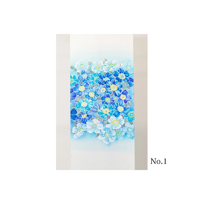 Japanese-kimono-fabric wall covering interior decorative fabric