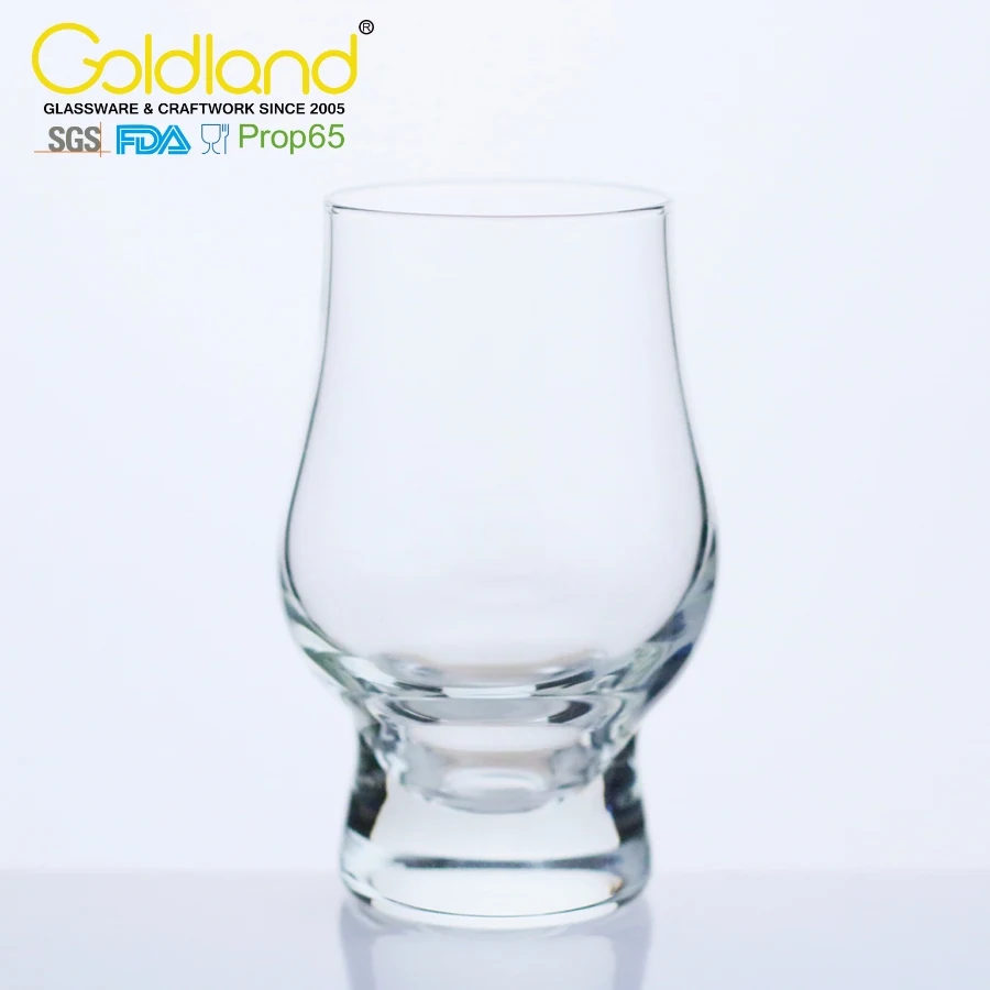 Handmade Crystal Shot Glass Custom Classic Tasting Whiskey Glasses Narrow Mouth Glencairn Whiskey Glasses