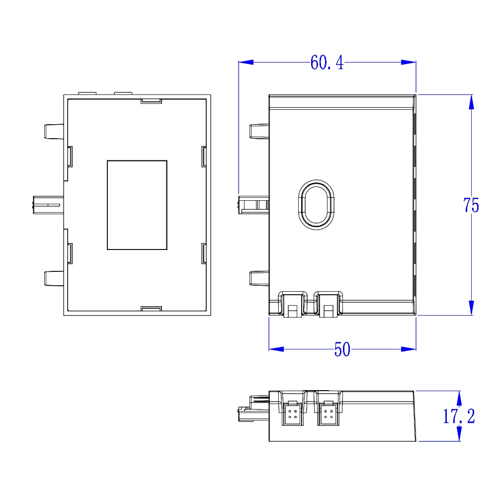 Wireless RF2.4G warm white to cold white double CCT  synchronous dimmer LED CONTROL BOX