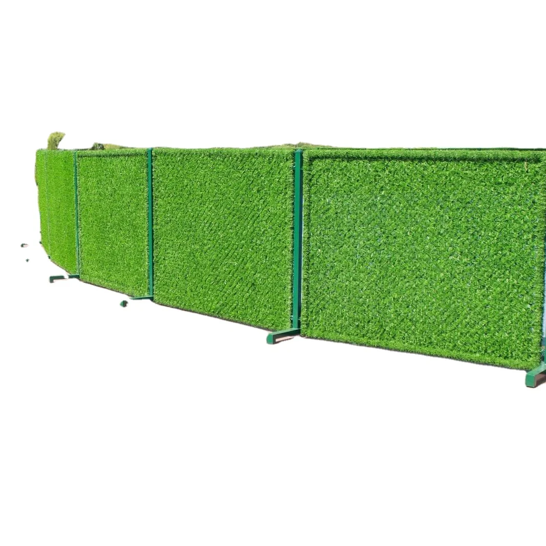 Made in Turkey green grass fence barrier  which can be used for security or mobile fencing easy to carry garden supplies  plants