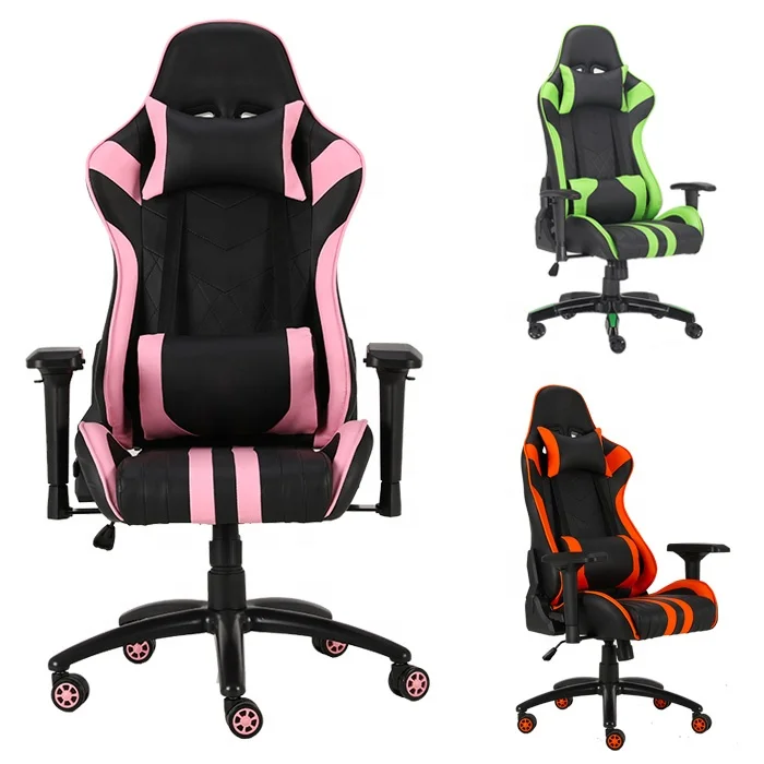  Классическое компьютерное розовое кресло Silla De Cuero Gamer