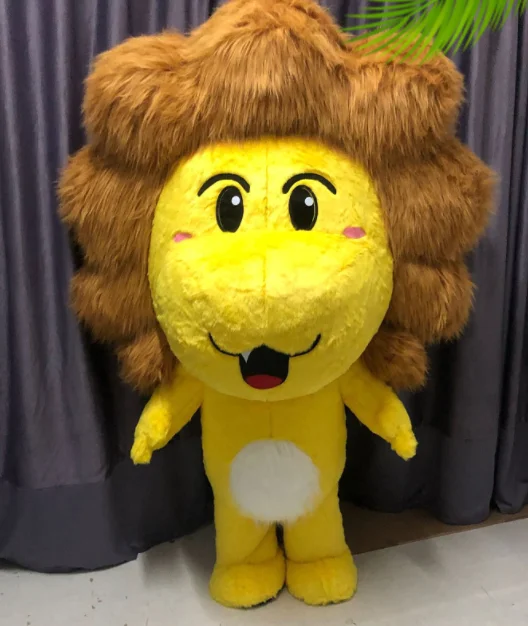 Cosplay Attractive Business Promotion Lion Animal Inflatable Panda Costume Hand-make Cosplay Suits