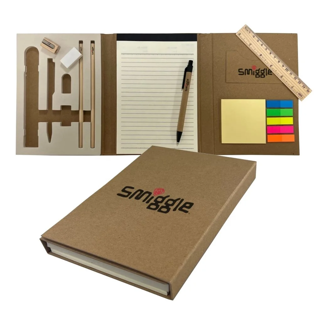 Cardboard Ruler Note Pad Contains Self-adhesive Note and Sticky Promotional Gifts MH017 Richard Ruler Sticky Note Pad in Stock