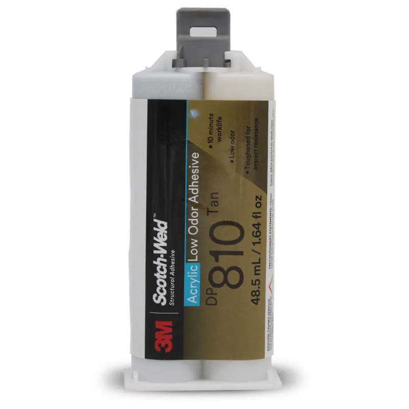 100% Original Wholesale Adhesive Structural Acrylic Adhesive 3M DP810 Tan , Low Odor High Performance Epoxy Resin Glue