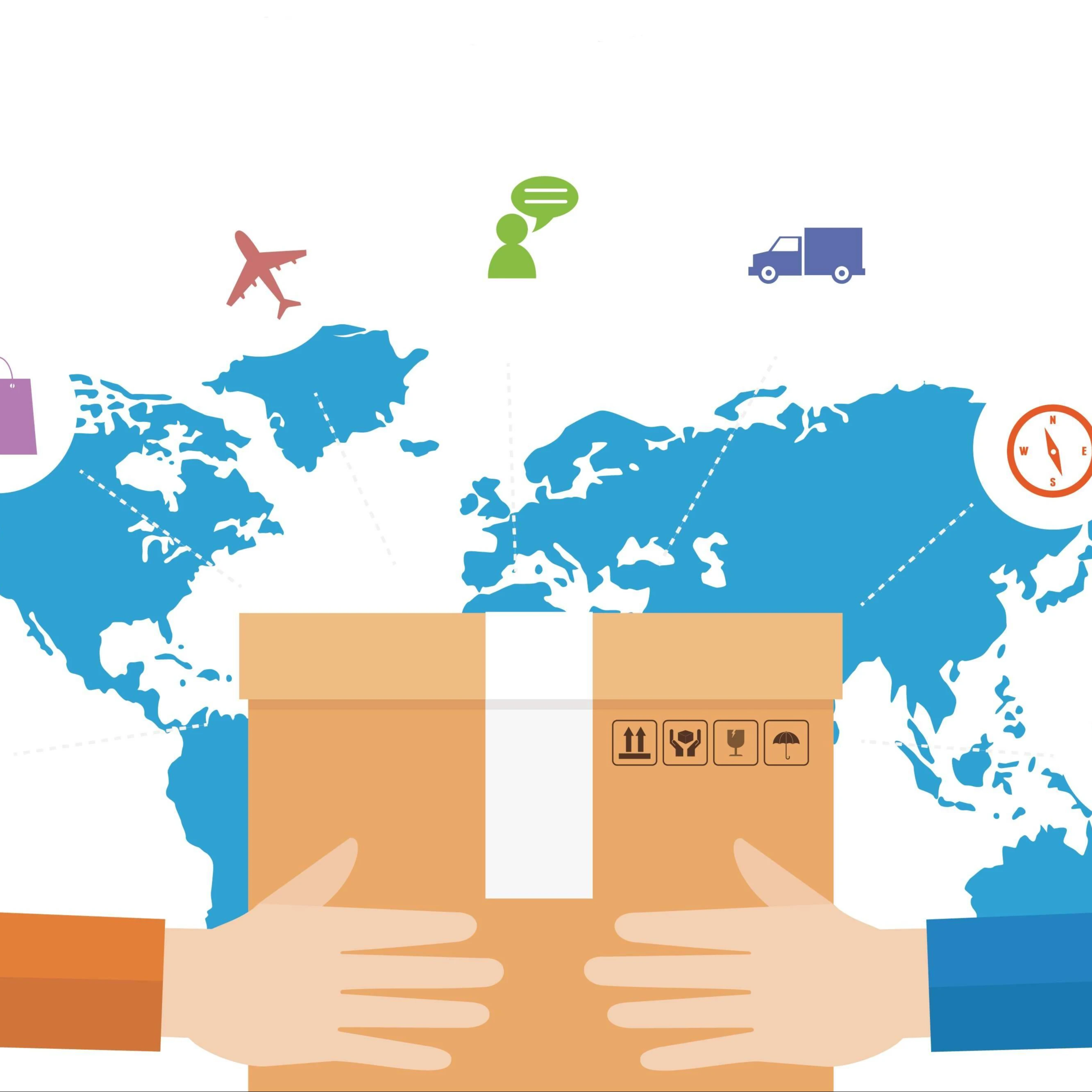 Worldcom - International Express, China logistics service provider, DDU/DDP door to door, cheap air and sea services
