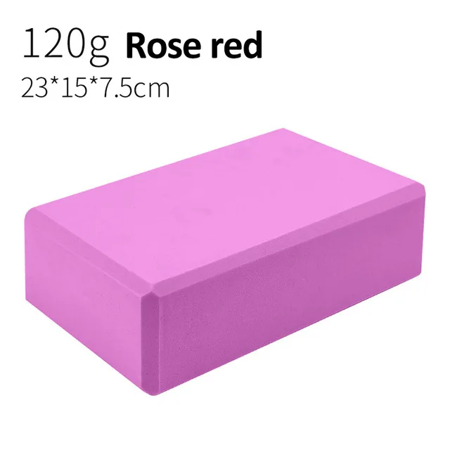 
Hot Selling New Design Two Tone EVA Solid Color Yoga Block Brick Foam Home Fitness 