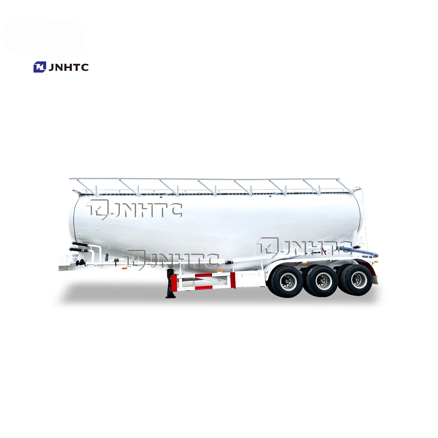 Factory Price 3 Axles bulk cement tank trailer Dry Powder cement tanker semi trailer For Sale