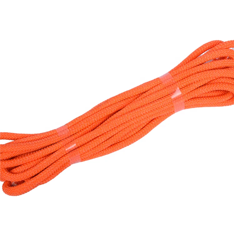 
Colorful double braided nylon rope for climbing 