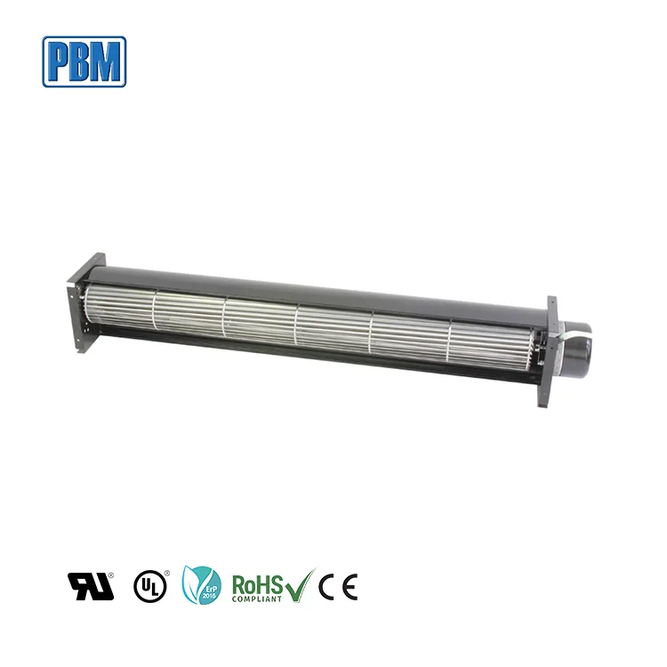 Manufacturers Silent Tangential Fan 12V 24V DC Customized  Vision Air Curtain Blower