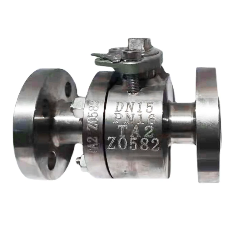 Кованый шаровой клапан GR1 Gr2 из титанового сплава от выбранных производителей (высококлассная настройка)