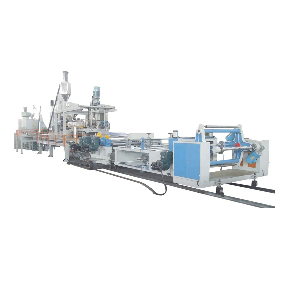 
SY-HS PP/PS/Pet/PLA Sheet Extruder/Plastic Sheet Extruding Machine 