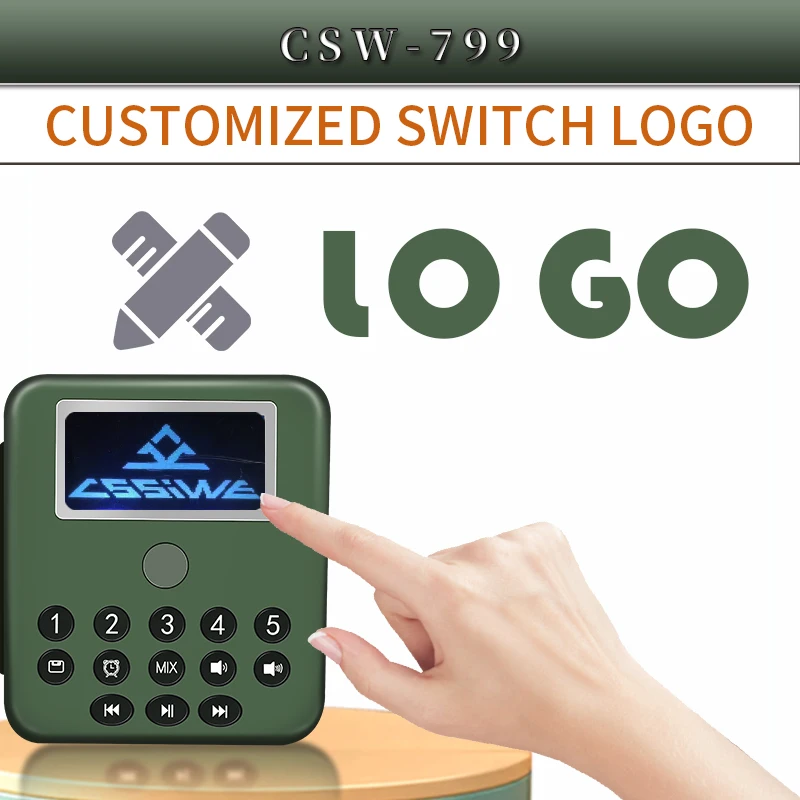 Cssiwe 2023 New Arrival Multisound Electronic Decoy bird Song Bird Caller with Remote Control for Hunting