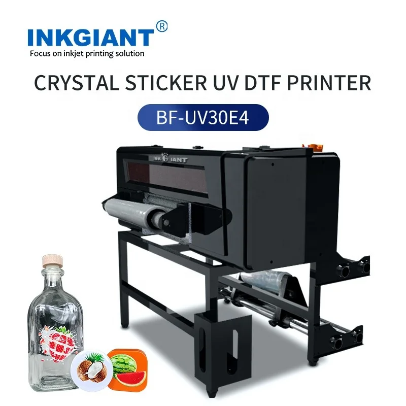 New type INKGIANT BF33E3  UV DTF printer I1600   print head  for  glass cup Transfers Sticker Label logo