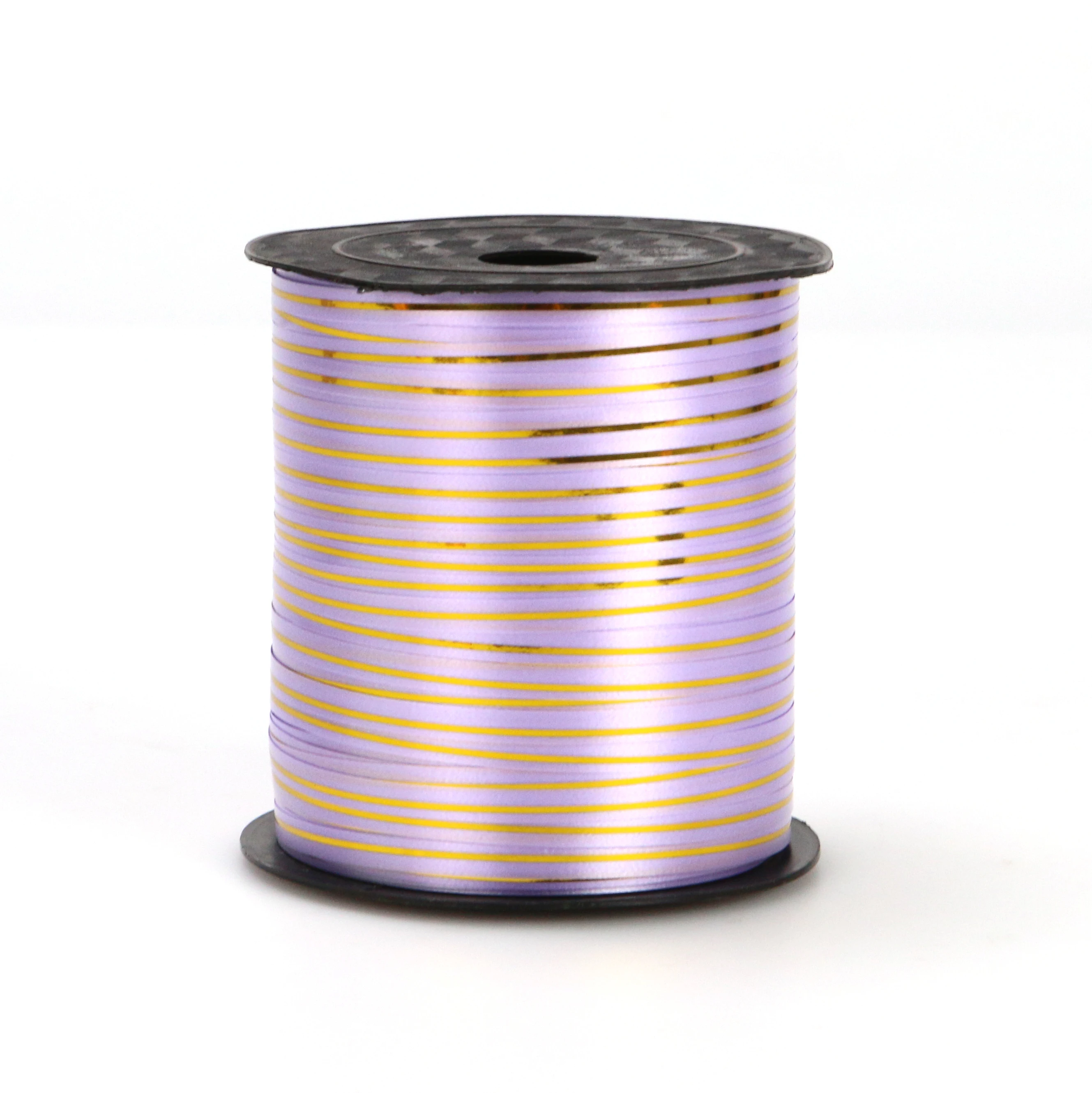 hor sale balloon curling ribbon gold thread gift packing ribbon PP plastic curling ribbon