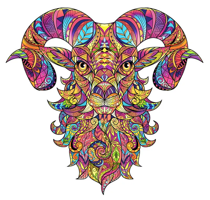 
Wooden Jigsaw Puzzles Unique Animal Shaped Wolf Wooden Jigsaw Puzzles for Adults and Kids Challenging Family Puzzles 