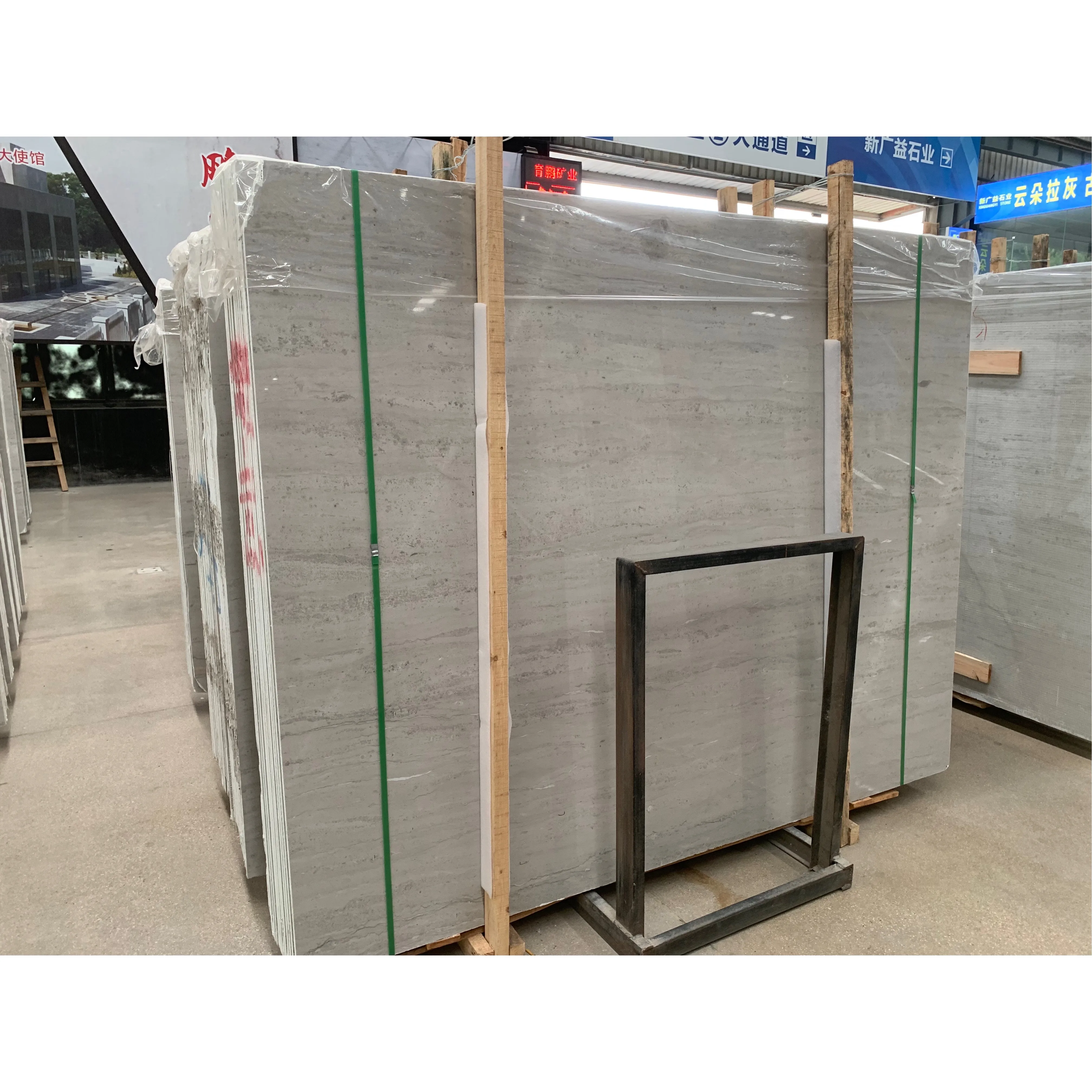 Book Matched Marble Sheet Natural Limestone Marble Price Building Boards Cut to Size Marble Big Slab