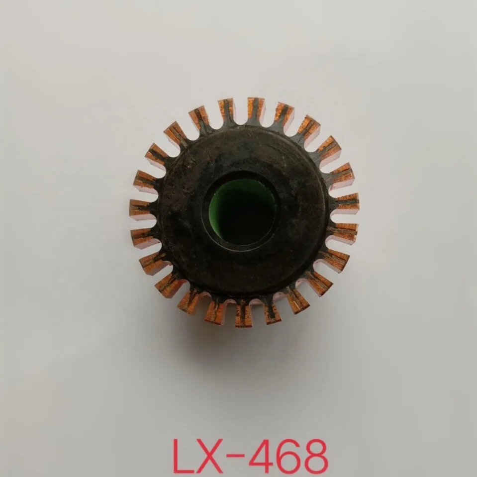 23 bars groove type segmented motor commutator/collector/kollektor 33.2*13*34mm