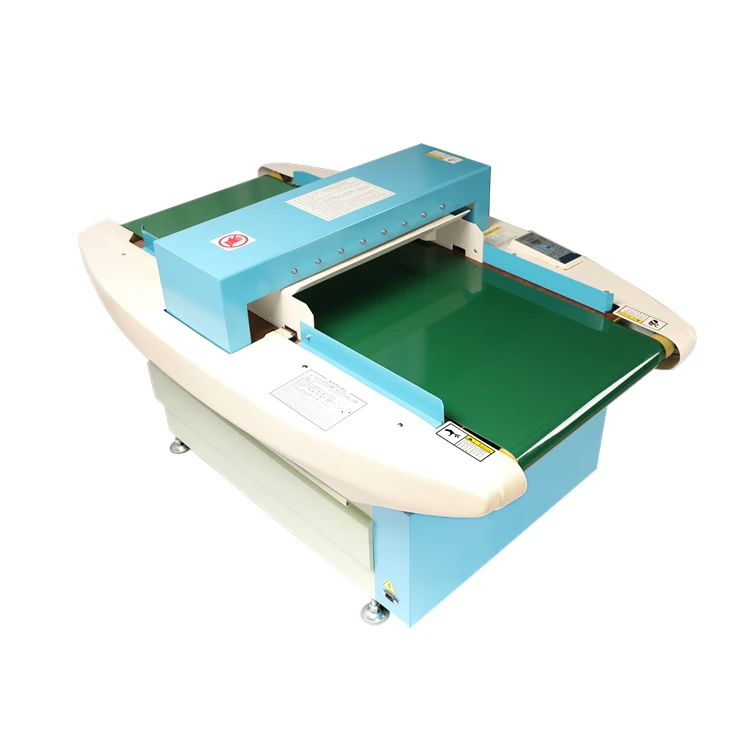 Food Processing Metal Needle Detectors Conveyor Belt Food Industry Cake Biscuits Rice Double Heads Metal Needle Detector