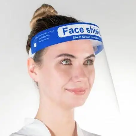 
disposable transparent anti fog clear face shield mask for medical protection use 