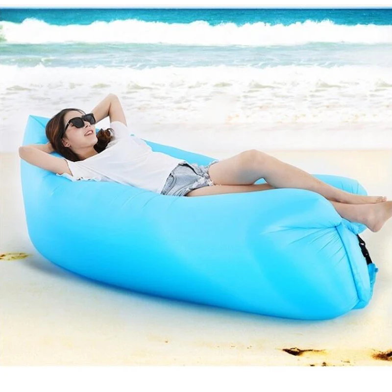 Оптовая продажа, Летний новый популярный товар, надувной диван, портативная надувная кровать для улицы, пляжный воздушный диван для путешествий