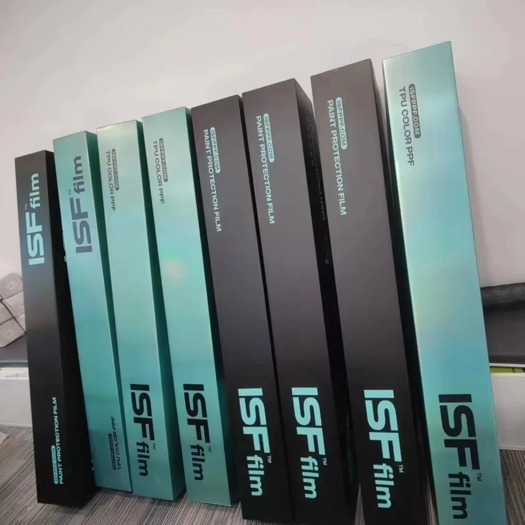 ISF Auto wrap 15m Covestro high glossy self heal body buy tpu paint protection clear 7.5mil car film high quality ppf tpu roll